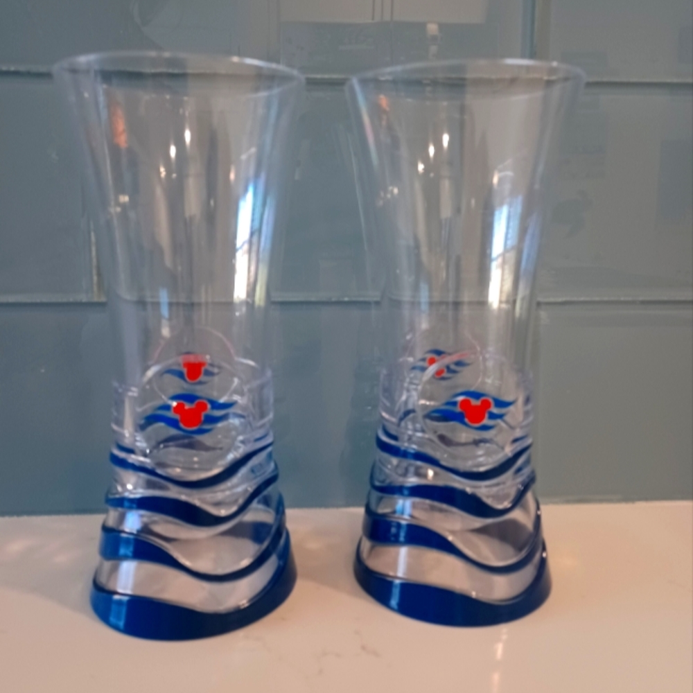 A pair of DCL souvenir cups